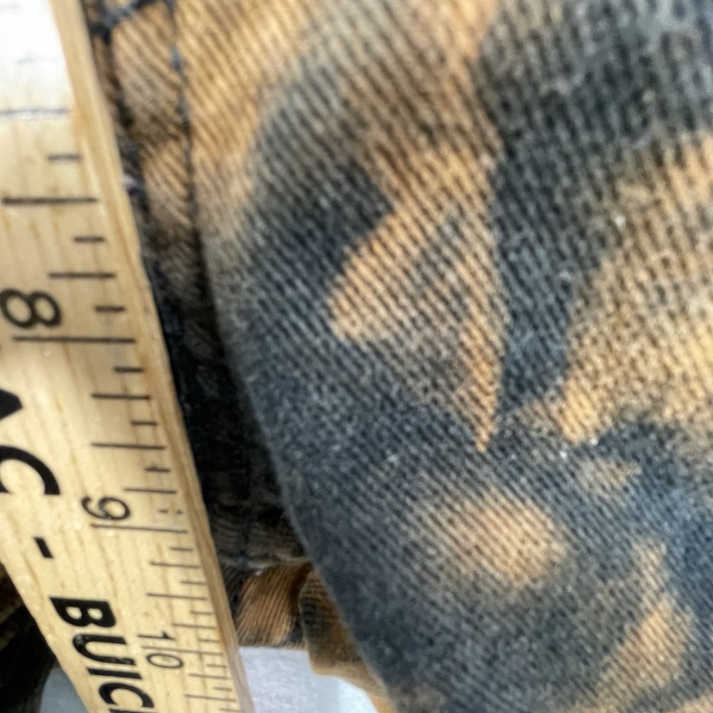 Levis Men 513 Black Jeans 28/30 Custom Bleached See photos of Actual Measurement - Picture 12 of 14